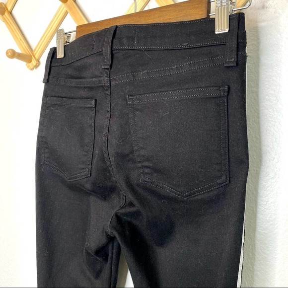 Veronica Beard Carolyn 10" Baby Boot Jeans Raven Black Size 25 - Picture 14 of 16